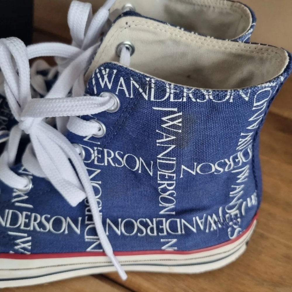 Converse x JW Anderson hi top trainers uk 9.5 see description - Picture 4 of 10